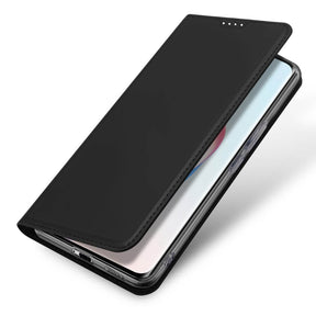Кожен Калъф за Honor Magic 6 Lite, Dux Ducis Skin Pro Book Case, Черен