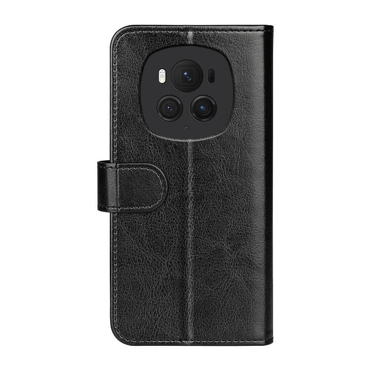 Кожен Калъф с Джобове за Honor Magic 6 Pro, Wallet Book Case, Черен (6)