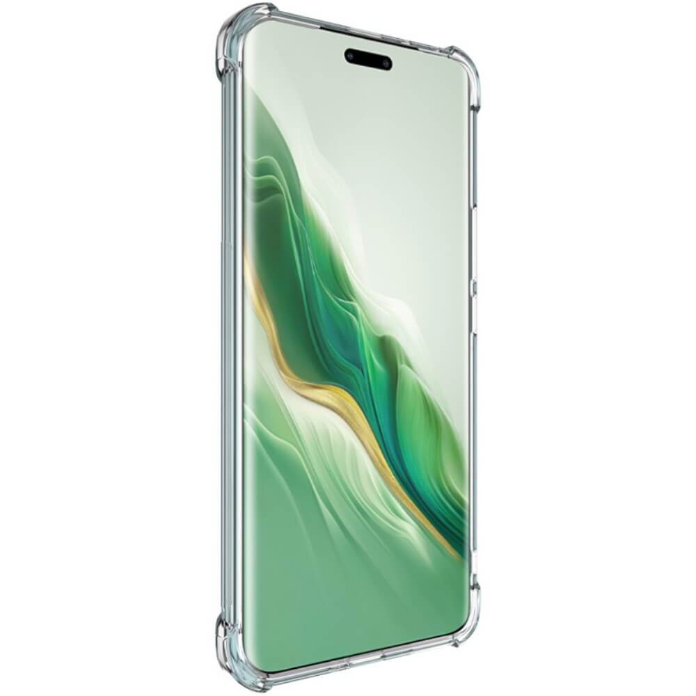 Противоударен Силиконов Калъф за Honor Magic 6 Pro, Imak Shockproof Case, Прозрачен (3)