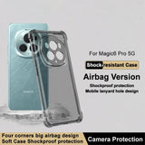 Противоударен Силиконов Калъф за Honor Magic 6 Pro, Imak Shockproof Case, Черен (5)