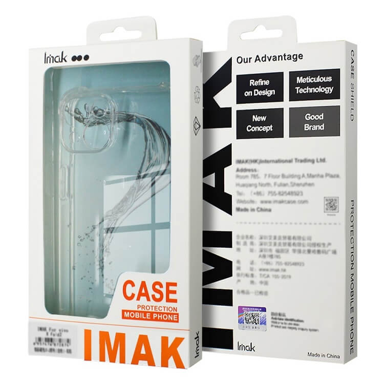 Противоударен Силиконов Калъф за Honor Magic 6 Pro, Imak Shockproof Case, Черен (6)