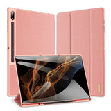 Калъф с Pen Поставка за Samsung Tab S8/S7 11", Dux Ducis Domo Case, Розов