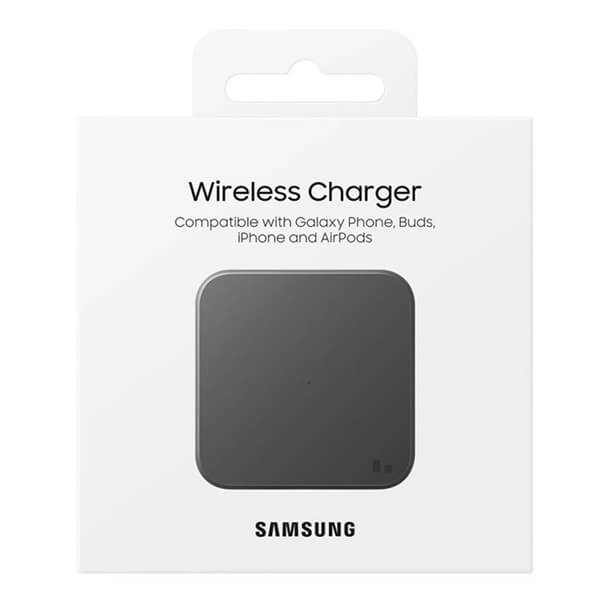 Безжично Зарядно Samsung Wireless Fast Charger Pad EP-P1300BBE 9W, Черен (6)