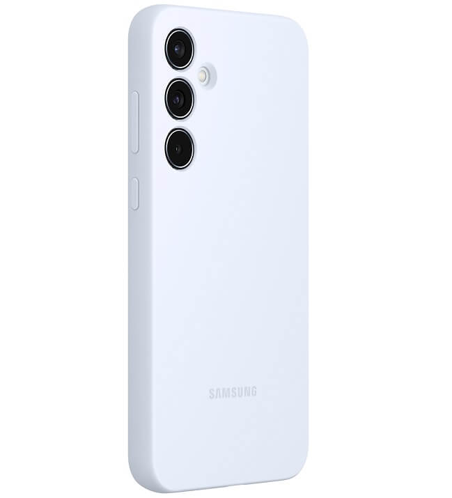 Оригинален Силиконов Калъф за Samsung A35, Silicone Cover Case EF-PA356TLEGWW, Син (2)