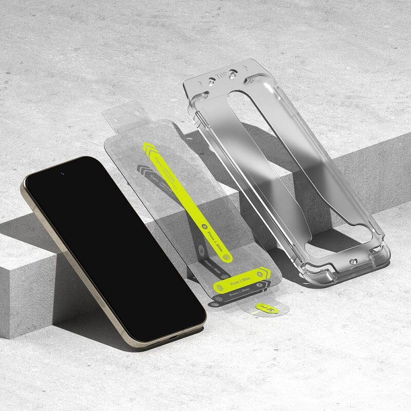 Стъклен Протектор за Google Pixel 9 Pro/ 9, Ringke Easy Slide Glass 2бр., Прозрачен (3)