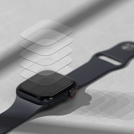 Гъвкав Протектор за Apple Watch 11/ 10 46mm, Ringke Dual Easy Full Glass, Прозрачен (5)