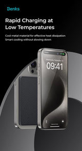 Magsafe Външна Батерия за iPhone, Benks Wireless ArmorGo 5000, Черен (10)