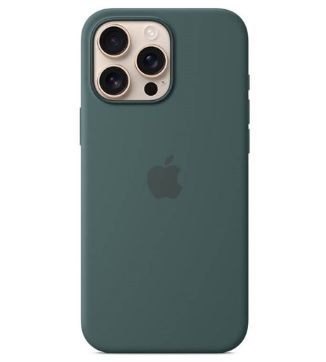 Оригинален Силиконов Калъф за iPhone 16 Pro Max, Silicone Magsafe Case MA7V4ZM/A, Зелен