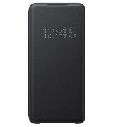 Оригинален Активен Калъф за Samsung S20 Plus Led View Cover Book Case EF-NG985PBEGWW, Черен