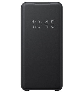 Оригинален Активен Калъф за Samsung S20 Plus Led View Cover Book Case EF-NG985PBEGWW, Черен