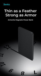 Magsafe Външна Батерия за iPhone, Benks Wireless ArmorGo 5000, Черен (5)