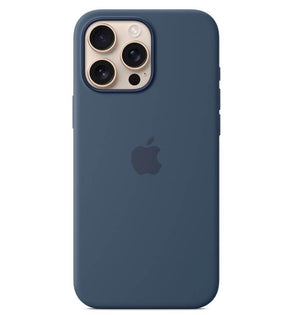Оригинален Силиконов Калъф за iPhone 16 Pro, Silicone Magsafe Case MYYK3ZM/A, Син