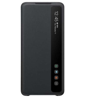 Оригинален Активен Калъф за Samsung S20 Plus Clear View Cover Book Case EF-ZG985CBE, Черен