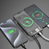 Magsafe Външна Батерия за iPhone, Dudao K14S, Черен (4)