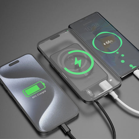 Magsafe Външна Батерия за iPhone, Dudao K14S, Черен (4)