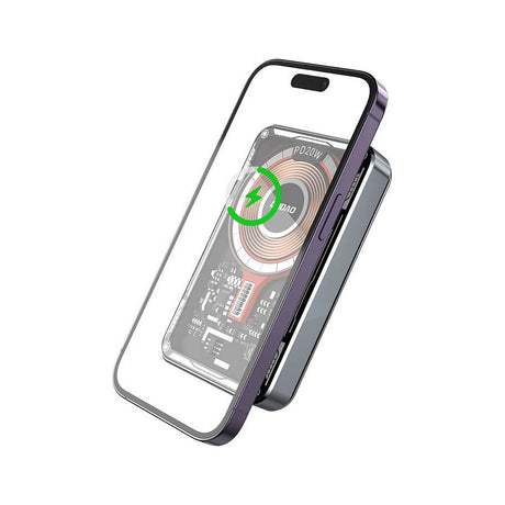 Magsafe Външна Батерия за iPhone, Dudao TGK1, Черен (3)