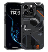 Magsafe Калъф за iPhone 16 Pro, Benks Magnetic Mecha Case, Черен (3)