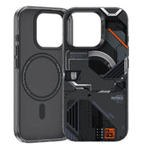 Magsafe Калъф за iPhone 16 Pro Max, Benks Magnetic Mecha Case, Черен (2)
