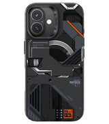 Magsafe Калъф за iPhone 16, Benks Magnetic Mecha Case, Черен