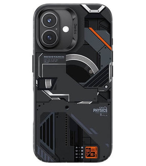 Magsafe Калъф за iPhone 16, Benks Magnetic Mecha Case, Черен