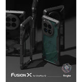 Противоударен Хибриден Калъф за Oneplus 12, Ringke Fusion X Case, Черен (12)