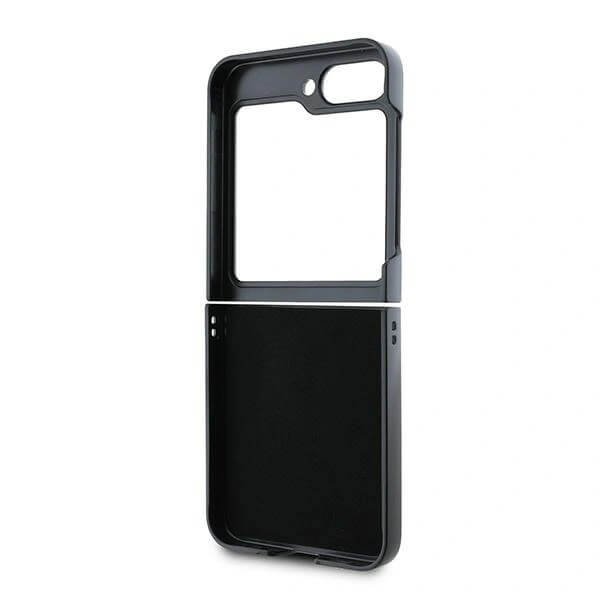 Блестящ Калъф за Samsung Z Flip 7 FE/Z Flip 6, Guess Glitter Script Case, Розов (7)