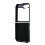 Блестящ Калъф за Samsung Z Flip 7 FE/Z Flip 6, Guess Glitter Script Case, Розов (7)