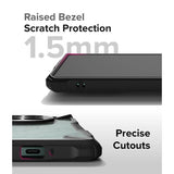 Противоударен Хибриден Калъф за Oneplus 12, Ringke Fusion X Case, Черен (5)