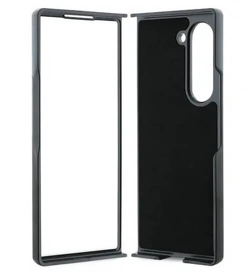 Калъф за Samsung Z Fold 6, Karl Lagerfeld Saffiano Metal PIN Case, Черен (6)