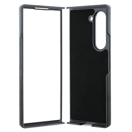 Кожен Калъф за Samsung Z Fold 6, Guess Leather 4G Metal Logo Case, Кафяв (6)