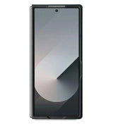 Кожен Калъф за Samsung Z Fold 6, Guess Leather 4G Metal Logo Case, Кафяв (4)
