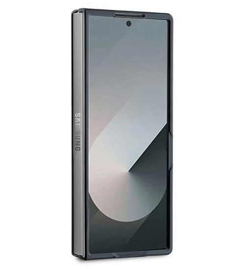 Кожен Калъф за Samsung Z Fold 6, Guess Leather 4G Metal Logo Case, Кафяв (5)