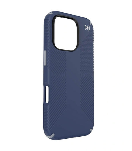 Екстремен Калъф за iPhone 16 Pro, Speck Presidio 2 Grip Case, Син (5)