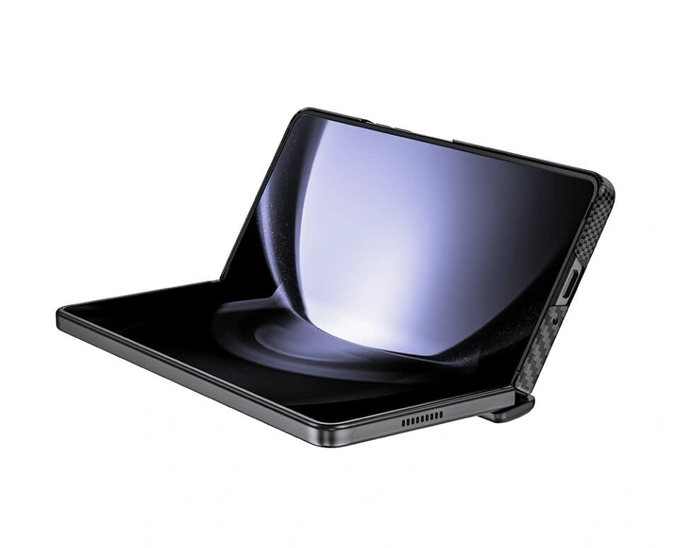 Карбонов Калъф за Samsung Z Fold 6, Benks Montage ArmorAir Case, Черен (4)