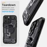 Magsafe Калъф за iPhone 16 Pro Max, Spigen Zero One Ultra Hybrid Case, Черен (9)