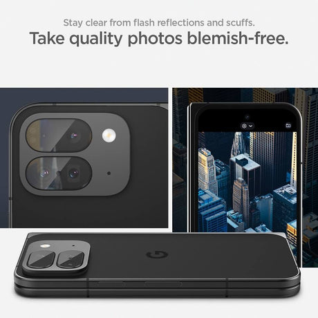 Протектор за Камерата на Google Pixel 9 Pro Fold, Spigen EZ Fit Cam Glass 2бр., Прозрачен (8)