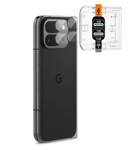 Протектор за Камерата на Google Pixel 9 Pro Fold, Spigen EZ Fit Cam Glass 2бр., Прозрачен (5)