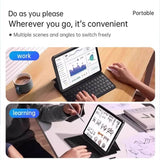 Калъф с Клавиатура за iPad Pro 11, Smart Magnetic Keyboard Folio Case, Сив (6)