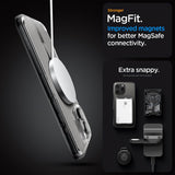 Magsafe Противоударен Калъф за iPhone 16 Pro Max, Spigen Ultra Hybrid Case, Златист (9)