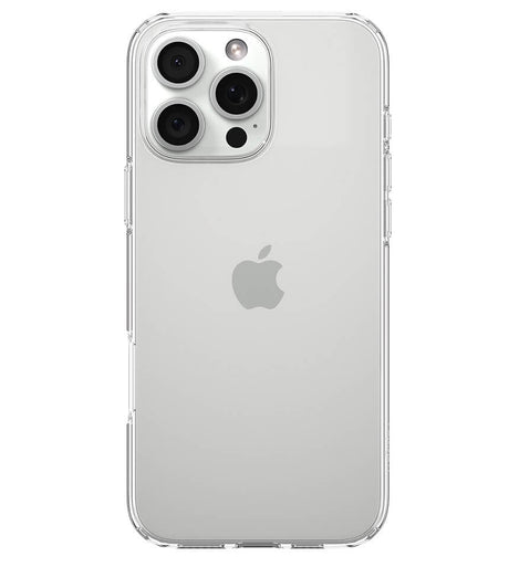 Противоударен Силиконов Калъф за iPhone 16 Pro Max, Spigen Liquid Crystal Case, Прозрачен (2)