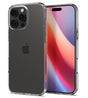 Противоударен Силиконов Калъф за iPhone 16 Pro Max, Spigen Liquid Crystal Case, Прозрачен