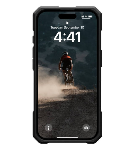 MagSafe Противоударен Калъф за iPhone 16, UAG Monarch Pro Kevlar Case, Черен (5)