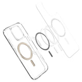 Magsafe Противоударен Калъф за iPhone 16 Pro Max, Spigen Ultra Hybrid Case, Златист (6)