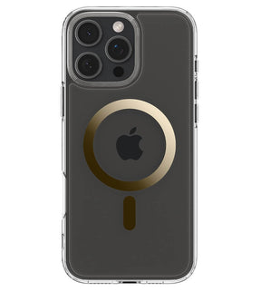 Magsafe Противоударен Калъф за iPhone 16 Pro Max, Spigen Ultra Hybrid Case, Златист