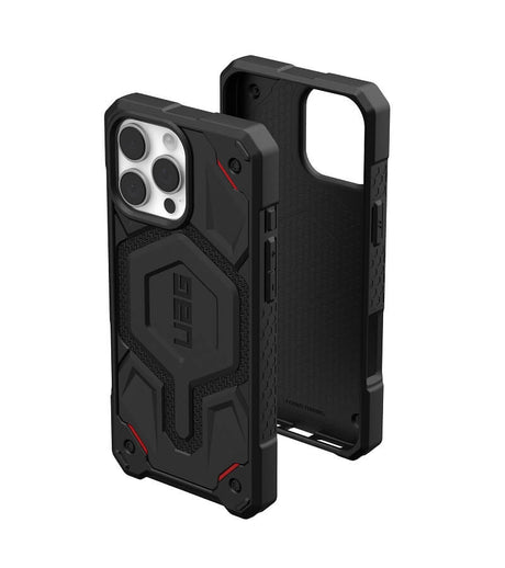 MagSafe Противоударен Калъф за iPhone 16 Pro Max, UAG Monarch Pro Kevlar Case, Черен (7)