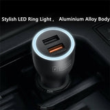 Оригинално Зарядно за Кола Huawei Super Charger 66W P0006, Черен (2)