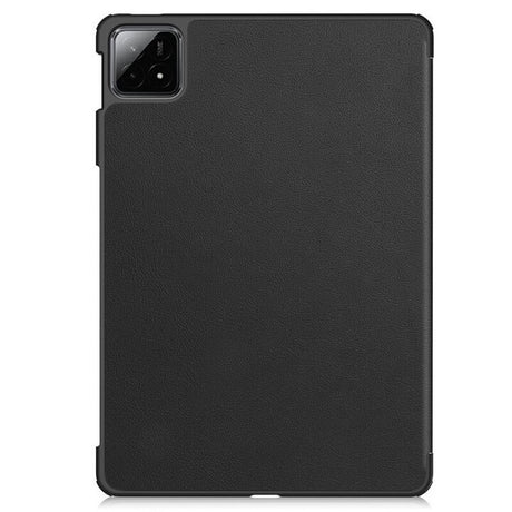 Калъф за Xiaomi Pad 6s Pro 12.4", Tri-Fold Leather Case, Черен (2)
