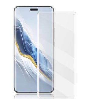 Стъклен Протектор с UV лепило за Honor Magic 6 Pro, Mocolo UV 3D Glass, Прозрачен