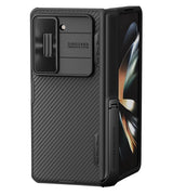 Противоударен Калъф за Samsung Z Fold 5, Nillkin CamShield Stand Case, Черен (2)