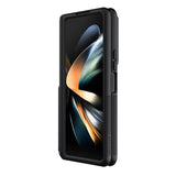 Противоударен Калъф за Samsung Z Fold 5, Nillkin CamShield Stand Case, Черен (4)